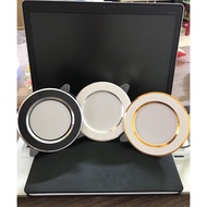 7w Led Ceiling Light (3 Colors) hole 76 to 90mm - Gold Border. Silver Border - Black Border=>