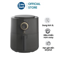 Nồi Chiên Không Dầu ELECTROLUX E6AF1-220K 3L - Công suất 1350W - Hẹn giờ 0-60 phút - Hàng Chính Hãng