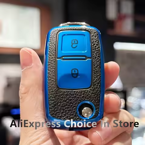 Soft TPU Car Key Fob Cover for VW Volkswagen Amarok Golf 4 5 6 MK4 2 buttons Accessories