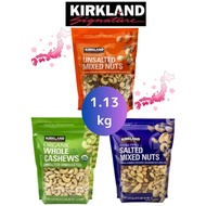 COSTCO Kirkland Signature Unsalted/staled Mixed Nuts.Cashew nuts1.13Kg NEW PACKING[Direct from Japan