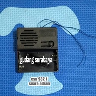 MESIN 932 wall clock movement with subuh adzan sound