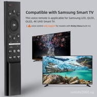 HOT Universal Bluetooth Voice Remote Control for Samsung Smart TV LED QLED OLED 4K 8K UHD HDR with Shortcut Keys Netflix Prime Video