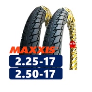 ยางนอกขอบ17 MAXXIS เเม็กซิส แก้มสูง ขนาด 225-17 250-17 มีตัวเลือกแพ็คคู่พร้อมยางใน