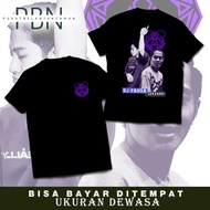 UNGU ADULT CLOTHES - PURPLE DJ PANDA T-SHIRT - PREMIUM SHORT-SLEEVED DISTRO TSHIRT -