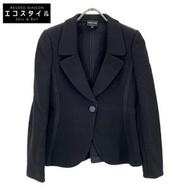 Giorgio Armani 黑色羊毛混紡外套 KAG06JKAENJ 40號（二手）
