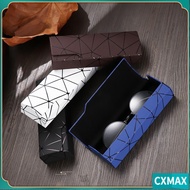 CVMAX Glasses Box Protable Handmade Rectangle Protective