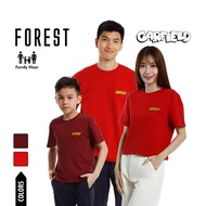 Forest Baju Tshirt Keluarga | Forest X Garfield Round Neck Tee Family Tee Men/Ladies/Kids - FG20015 
