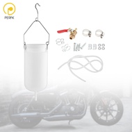 Motorcycle Auxiliary Fuel Tank Auxiliary Gas Fuel Tank Portable Tuning Bottle Storage with Cut Off V