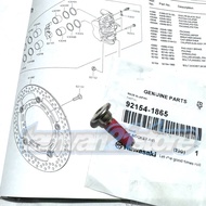 FRONT DISC BOLT REAR/ ZX25R ZX-25RR ORIGINAL 92154-1865 (5.1A)