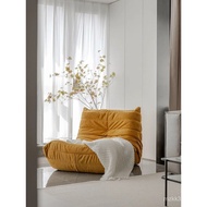 Cream Caterpillar Balcony Space Single Lying Lazy togo Chair Living Room Freehand Sleeping Leisure M