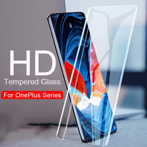 Glass for OnePlus 7 Pro 6T 6 Screen Protector Transparent Protective Glass for One Plus 5T 5 6T 7 1+