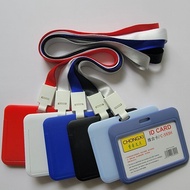 Worker card set, employee ID card, employee ID card, name tag and slide strap, beautiful card