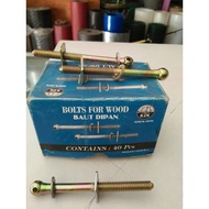 MATA Divan bolts. wooden bed bolts. bed bolts. eye bolts