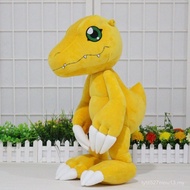 Digimon Agumon Greymon Plush Doll Bantal Mainan Anime Periferal Hadiah Patung