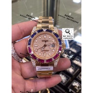 [Real Gold Real Diamond Customization] Private Customization Package 18K Real Gold Version Rolex Gre