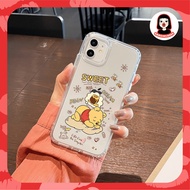 Space Impact SWEET HONEY Printing case oppo a17 a38 a18 a57 a58 redmi 10 12 12c 9 9a 9c 9t a1 note 1