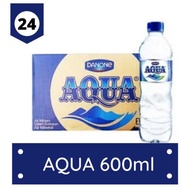 Air Mineral Aqua 600ml 1 dus/Aqua 600ml