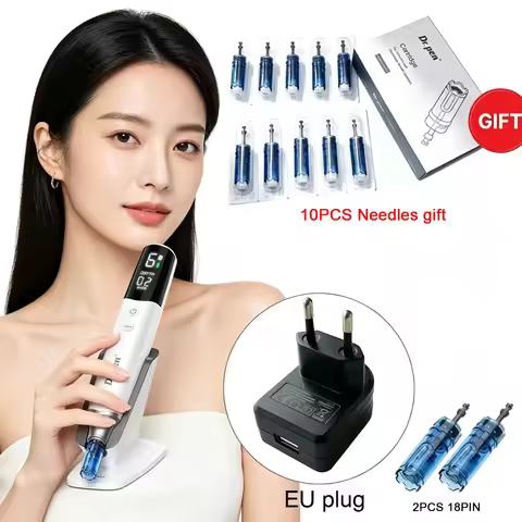 Authentic Dr. pen M9 Anti Back Flow Microneedling Pen Skincare Wireless Derma Pen Needle length 0.25