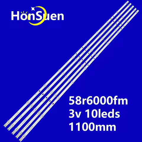 4/7set LED Backlight Strip For Hisense 58r6000fm 58h6500e (5t) 58h6500 Aluminio