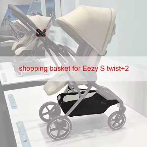 Shopping Basket For Cybex Eezy S Twist+2 Buggy Storage Bag Stroller Diaper Bag Direct Replacement Be