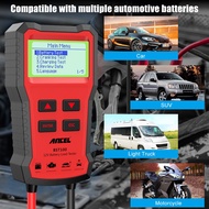 ANCEL BST100 Car Battery Tester 12V Battery Analyzer Cranking Charging Circut Test Battery Tester Auto Diagnostic Tools PK BM550