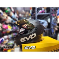 EVO HELMET GT-PRO MONO COLORS (DUAL VISOR) with free clear lens