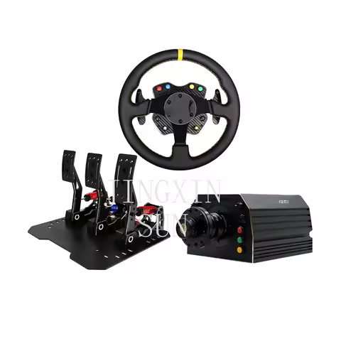 Racing Simulator Direct Drive Wheelbace Gaming Steering Wheel and Pedals PC Game Sim Driving Simulat