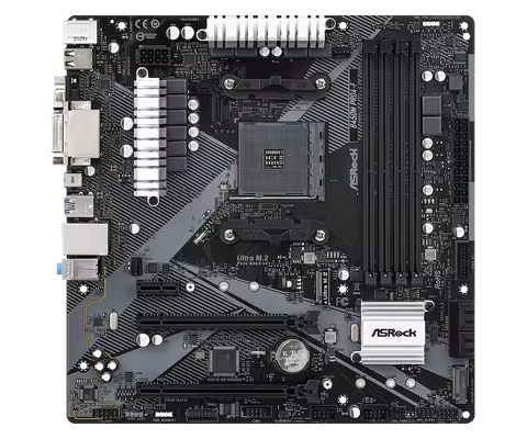 ASRock B450 B450M Motherboard B450M Pro4-F R2.0 Motherboard AM4 DDR4 128GB Ryzen 5 5600 5600G R7 570