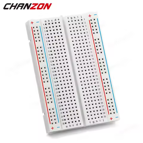 1pc 400 Tie Points Solderless PCB Breadboard BB-801 Prototype Universal Mini Bread Board for Arduino