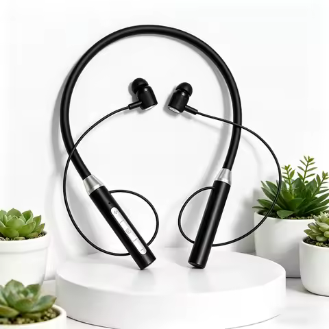 New K58 Bluetooth headset neckband magnetic headset sports running Bluetooth 5.3 headset with microp