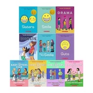 Raina Telgemeier Series (Sisters, Drama, Smile, Ghosts, Guts,...