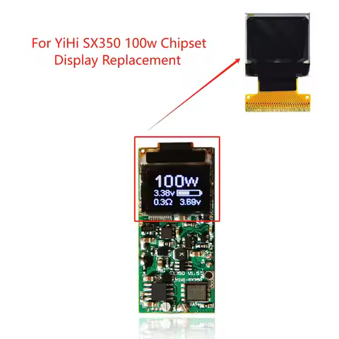 New Original 0.66inch Oled Display for YiHi SX350 100w Chipset Display Replacement