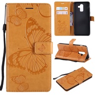 For Samsung Galaxy A6 A7 A8 A9 J4 J6 J8 J2 Pro 2018 / A6 A8 J4 J6 Plus 2018 / J5 J6 J7 Prime Butterf