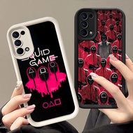 Case for OPPO Reno 5 F19s 4 6 A72 A52 A95 A92 F19 Find X3 Lite 5G Q-60 Fashion SQUID