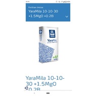 Baja Buah YARA MILA NPK-10:10:30 +1.5Mgo + 0.2B. High K untuk pelebat bunga/ buah (500g)