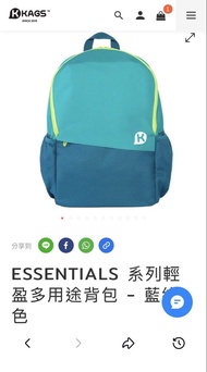 KAGS 22L 書包背囊