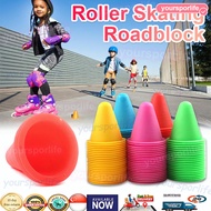 10Pcs Football Soccer Marker Cup Skating Roller Marker Cones Speed Training Equipment Slalom Roller 