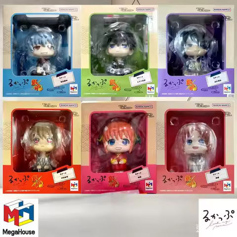 MegaHouse Look Up Gintama Gintoki Hijikata Takasugi Kamui Okita Kagura Sitting Q Collectible Anime S