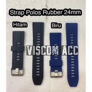 Plain Rubber Strap 24mm || 24mm watch strap