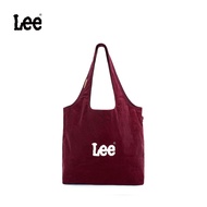 Lee Corduroy Denim Tote Bag กระเป๋าถือผู้หญิง ความจุขนาดใหญ่ กระเป๋าสะพายไหล่แบบลำลอง กระเป๋าเดินทาง