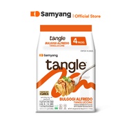 [ฟรีนอติลุส ทูน่ามายองเนส][แพ็ค4]Samyang Tangle Bulgogi Alfredo Tangluccine ซัมยัง แทงเกิ้ล บูลโกกิ 