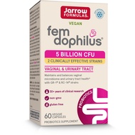 Jarrow Formulas Fem-Dophilus - 5 Billion Organisms Per Serving - 60 Veggie Capsules - Women’s Probio