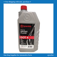 【OFFCIAL DISTRIBUTOR】Brembo Brake Fluid L54010 - DOT 4 1L Clear