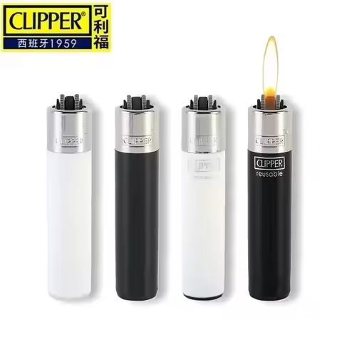 2025 New Clipper Metal Lighter Replacement Inner Liner Solid Color Lighter Grinding Wheel Cigarette 