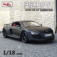 Meritor Figure 1: 18 Audi R8 GT Audi Sports Car Toy Simulation Alloy Car Model Collection Holiday Gi