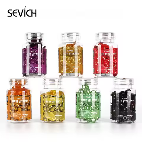 Sevich Mix Hair Vitamin Capsule Hair Treatment Oil Repair Damaged Smooth Hair Care Serum Nourishing 