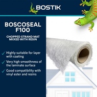 Bostik Boscoseal F100 Fibre Mat 1M x 15M 防水防裂玻璃纤维网 Pentens ACW-015 Woven Waterproof Fibreglass Mesh 