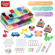 Magic Water Fuse Beads 4800Pcs 24 Colors Spray Water Craft DIY 3D Puzzle Mainan Edu Kids