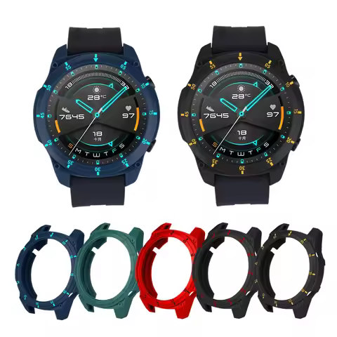 Case Cover For Huawei Watch GT2 GT 2 TPU Shell Edge Protector Frame Sleeve For Huawei GT2 46mm Smart
