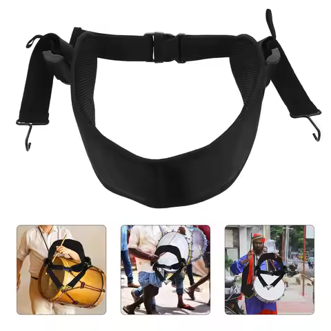 Adjustable Djembe Drum Strap With Metal Hook African Hand Drum Sling Strap Snare Drum Belt Strap Thi